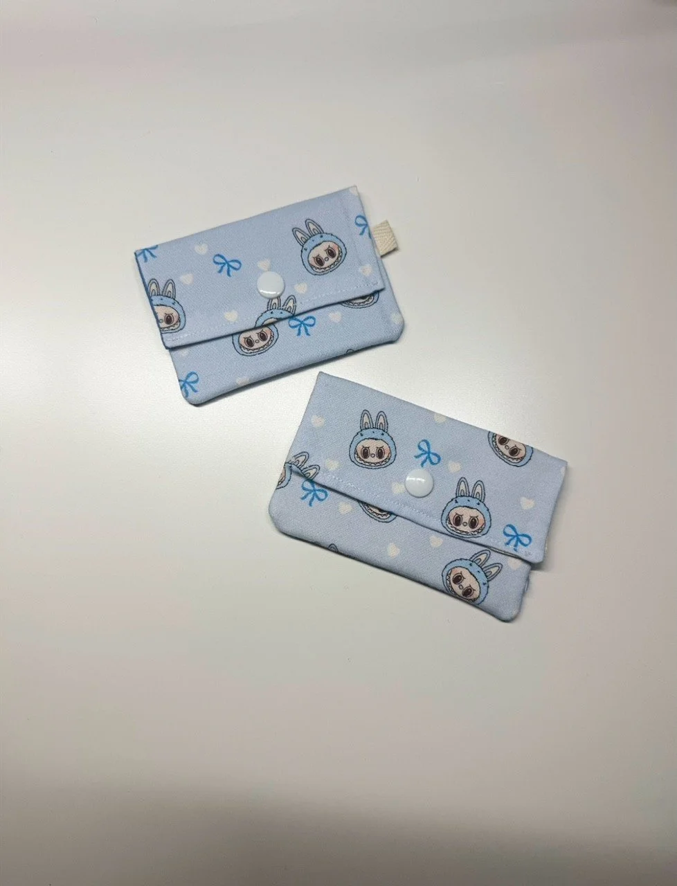 Blue La Fufu Card Holder
