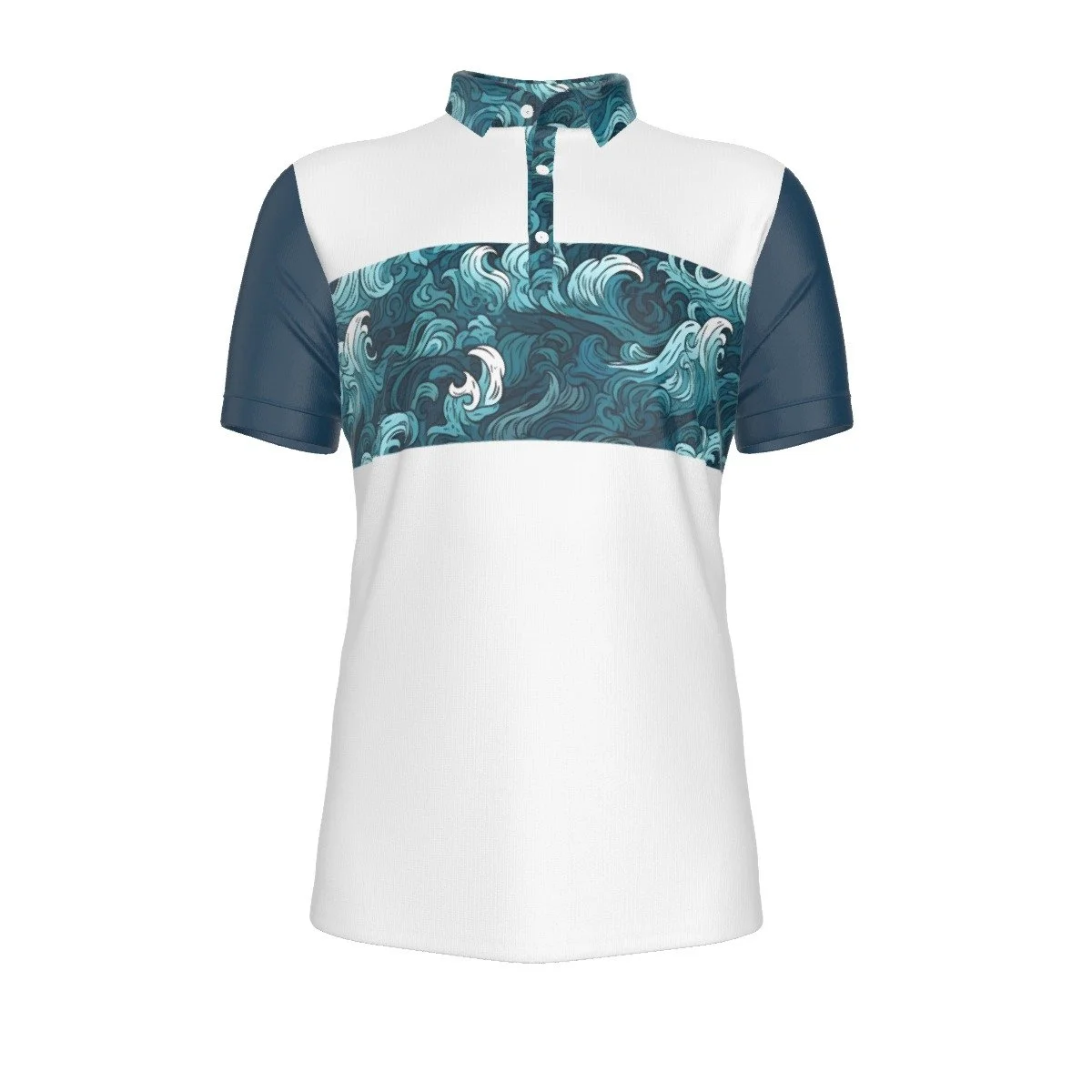 Men's Crashing Waves Flood Polo