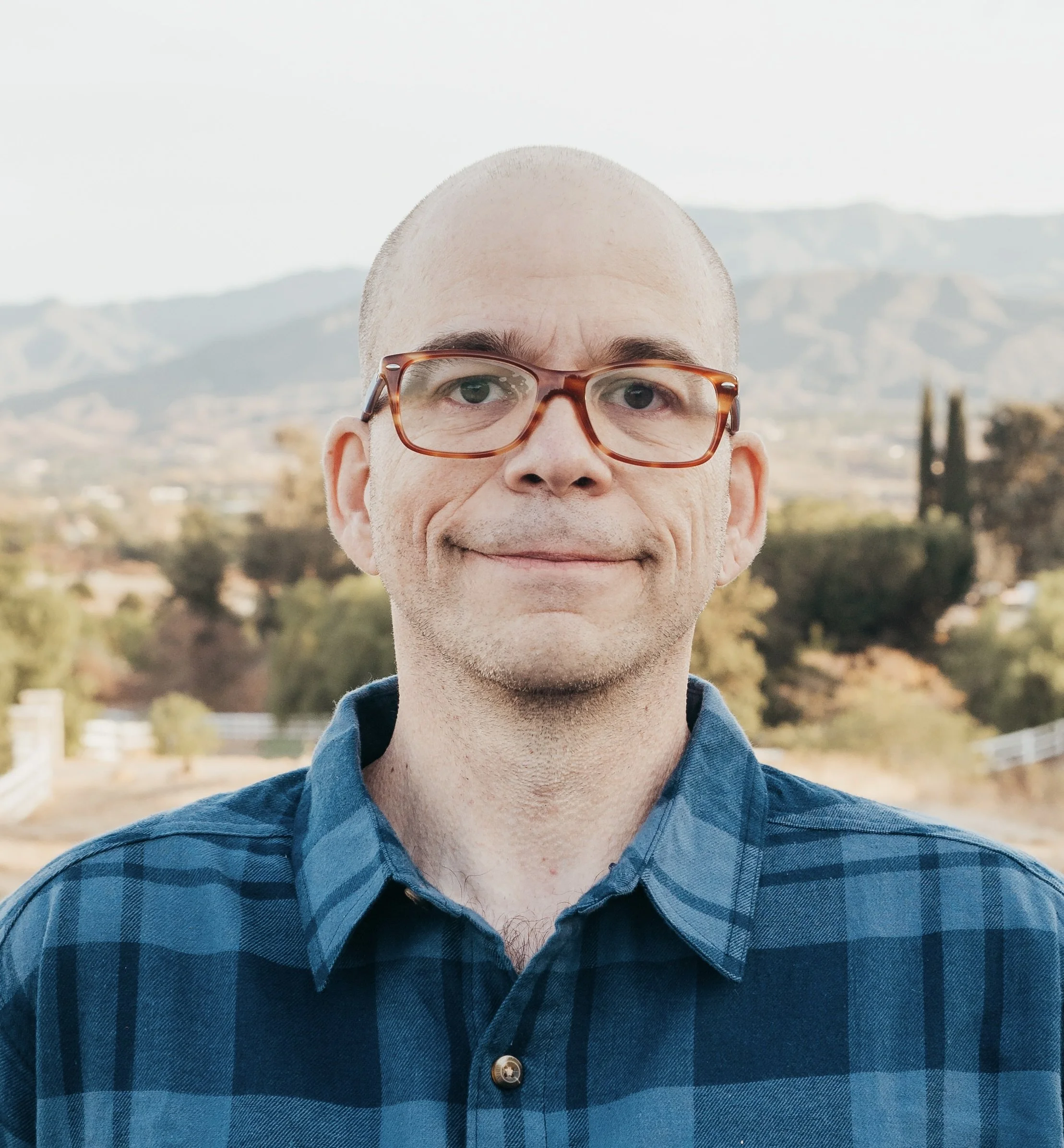 White male in glasses