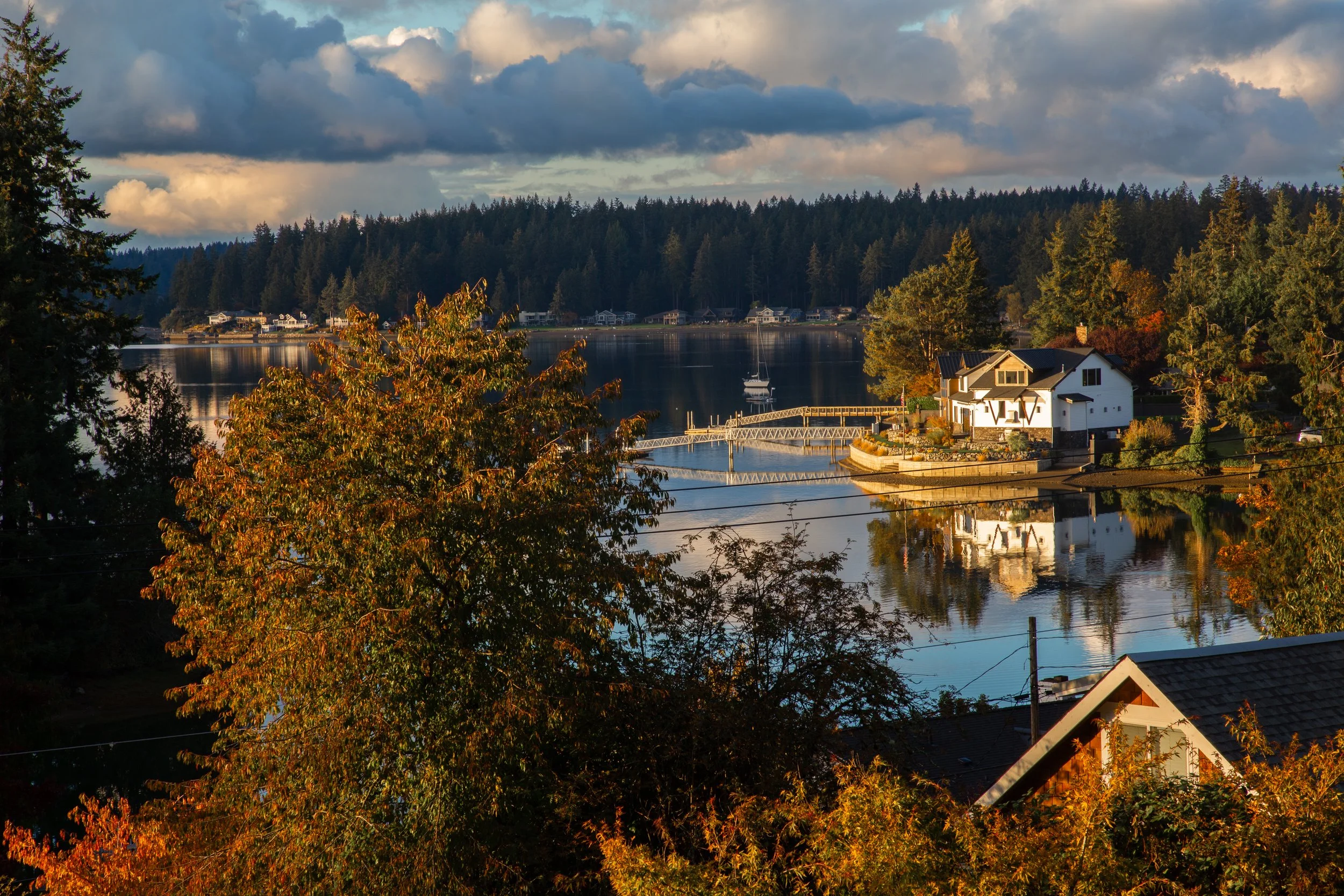 Homes on Henderson Bay in Gig Harbor, WA