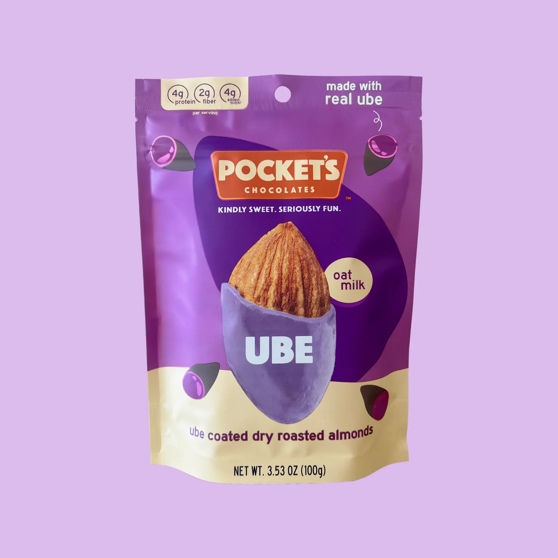 Pockets Ube Almonds