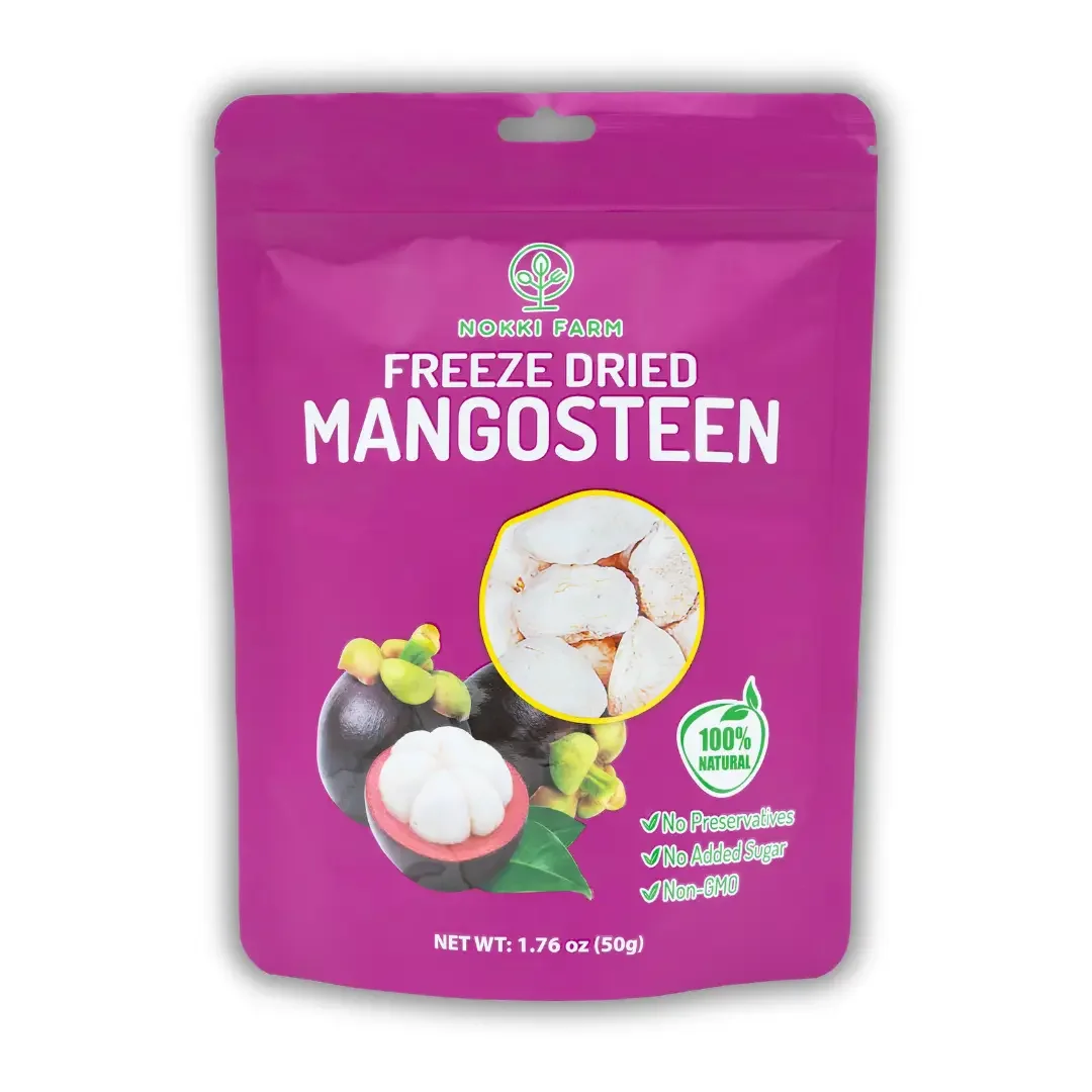 Nokki Farm Freeze Dried Mangosteen Crisps - No Added Sugar