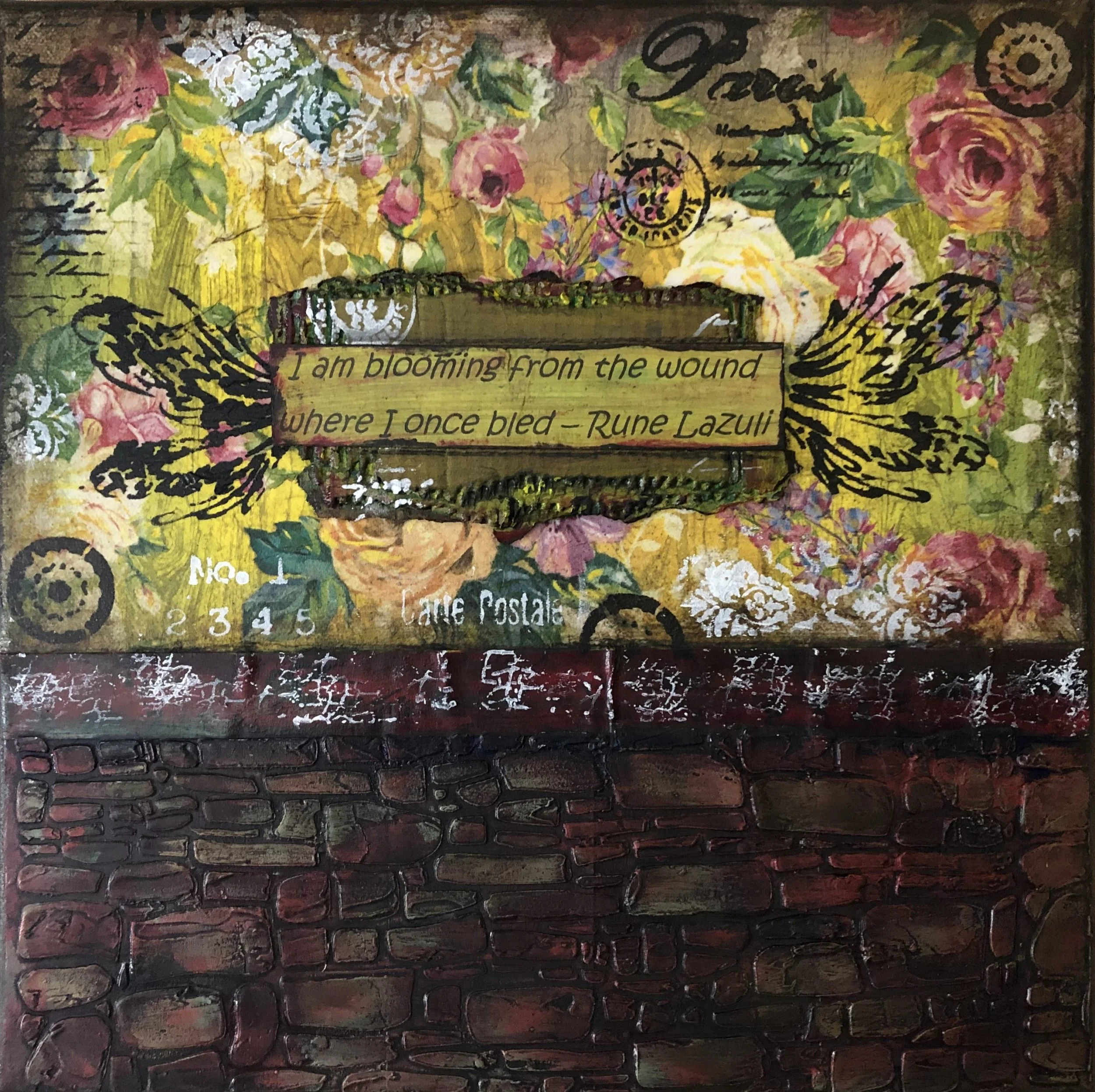 Sunday's ART of Truth- 6/30/19 - Blooming from the Wound