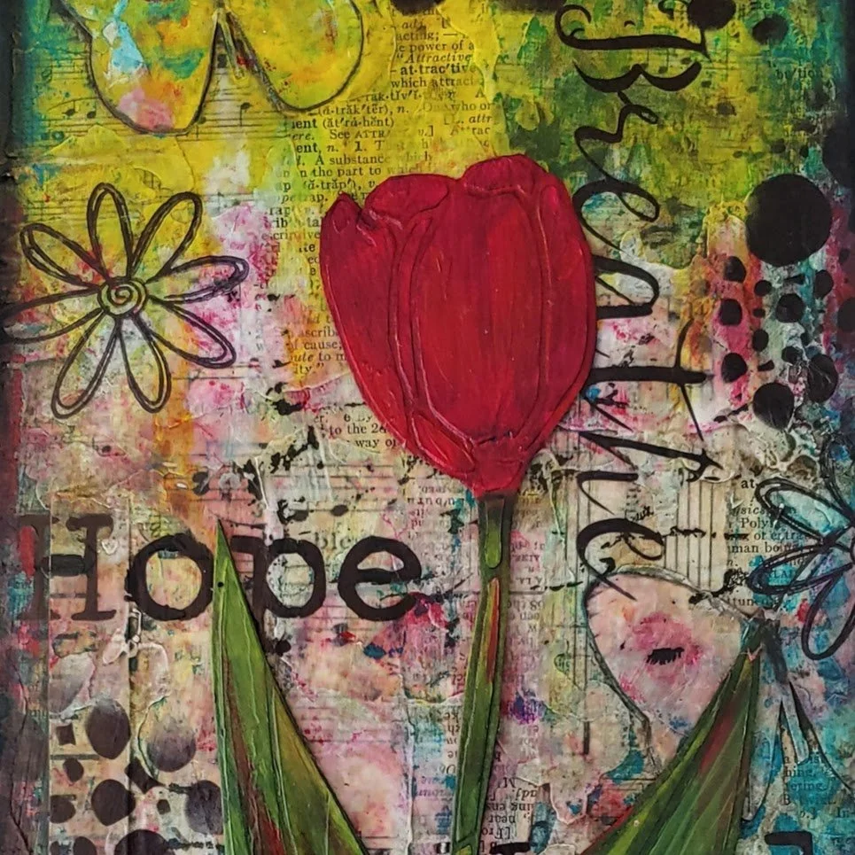 Sunday's ART of Truth - 3/22/20 - Tulip Joy