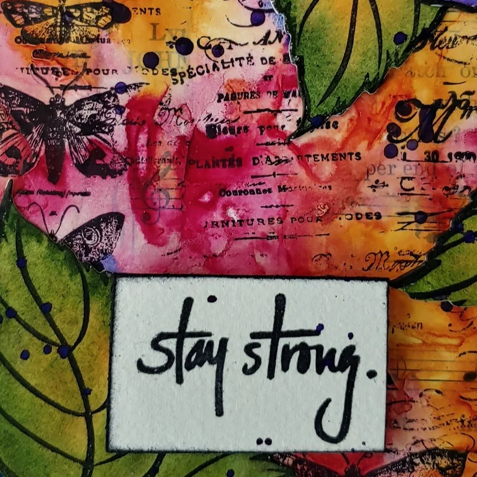 Water Media Wednesday - Episode 5 - Stay Strong