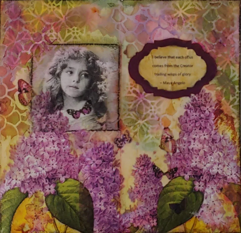 Napkin Journal - #1 - "Wisps of Glory"