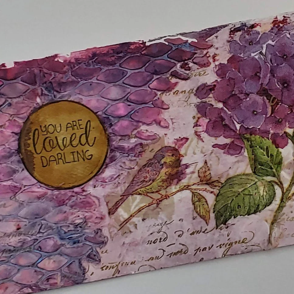 Napkin Art Journal - Episode 2 - "You are loved Darling"