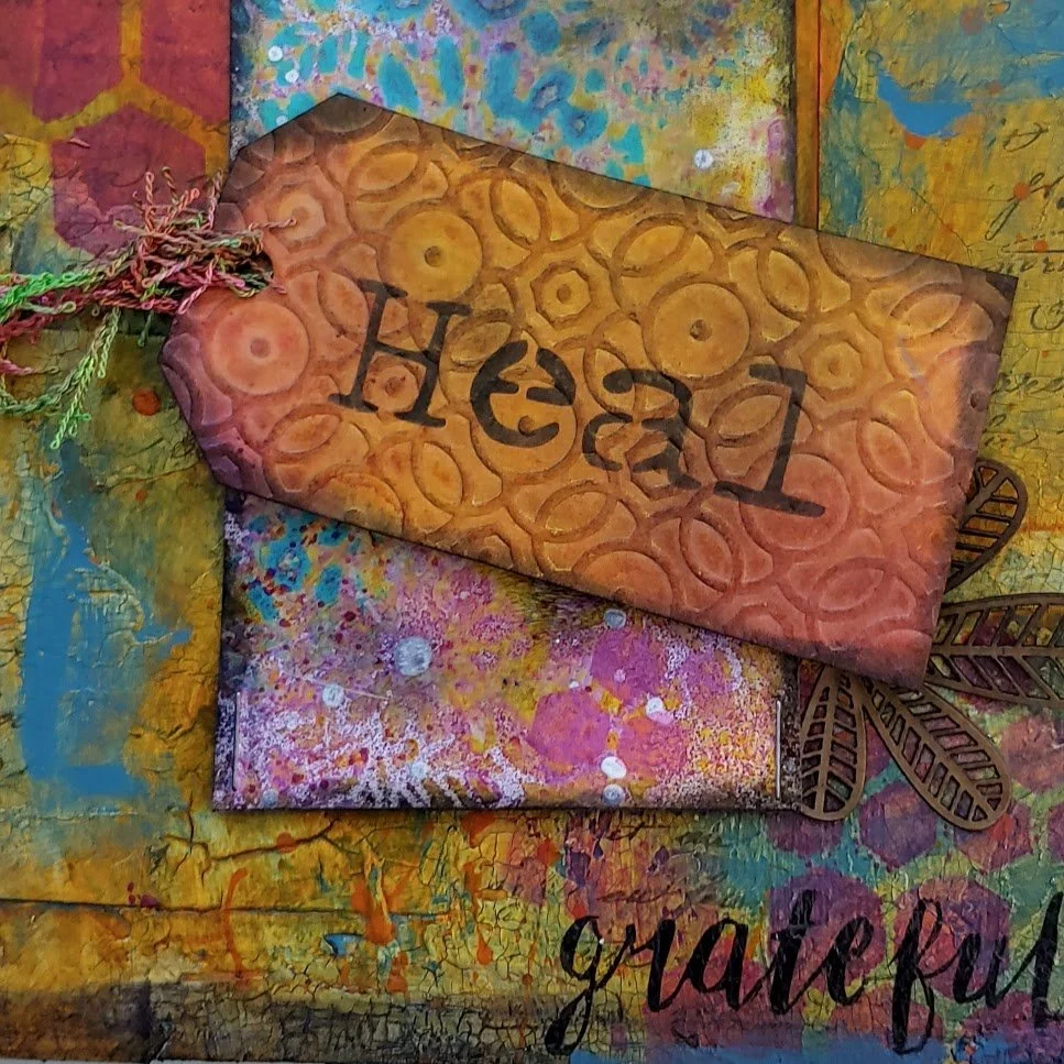 Sunday's ART of Truth - "Hello Fall" Art Journal Spread