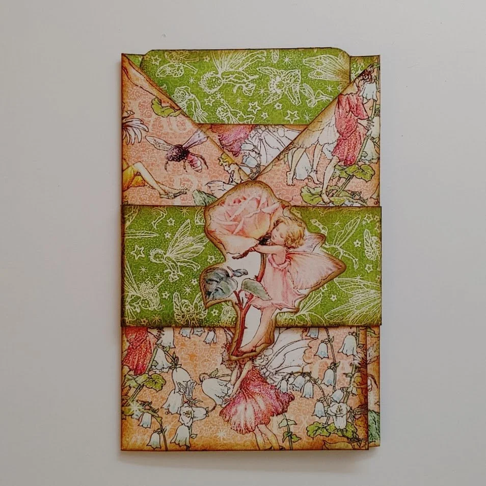 Video - Themed Ephemera - Fairy Folio with Belly Band
