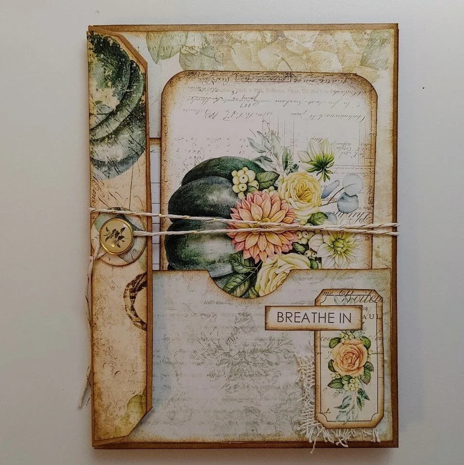Video – Themed Ephemera – Almost Autumn – Envelope Journal Insert