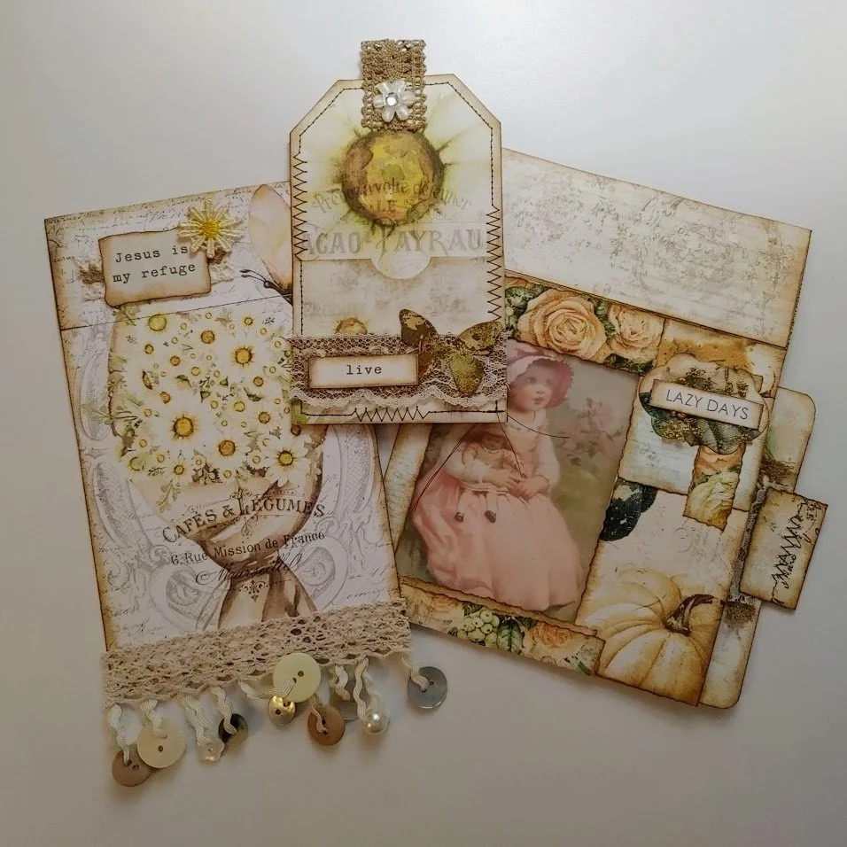 Video – Themed Ephemera - "I AM" Grateful Journal - Almost Autumn Kit