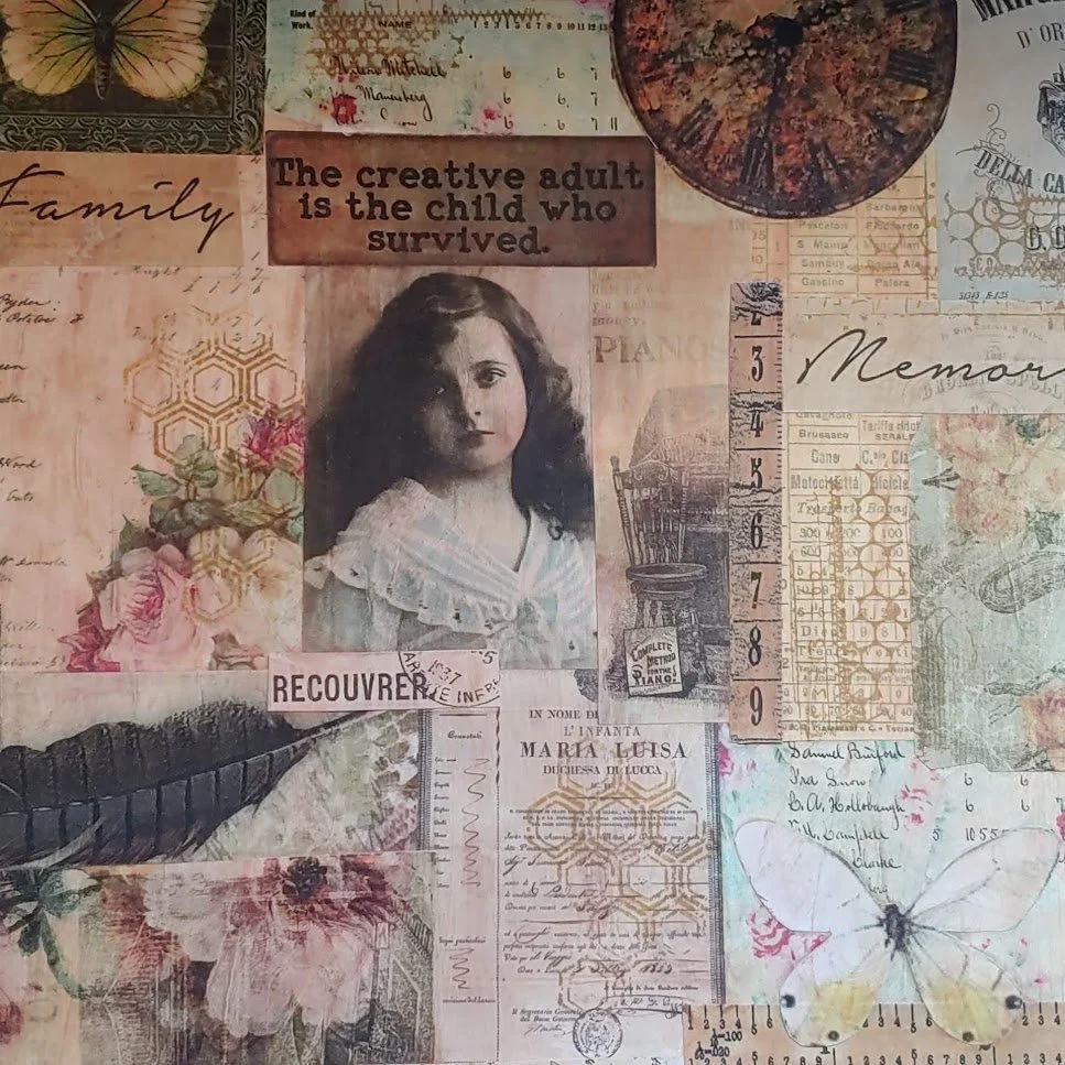 Junk Journal Master Board - & Sneak Peek of my first Junk Journal!