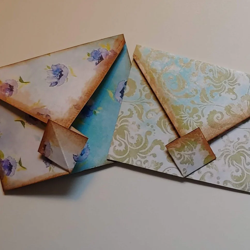 Tiny Envelopes & Scrap Clusters