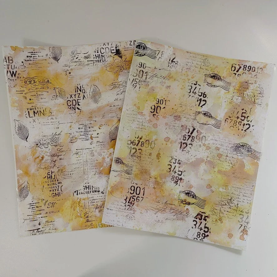 Video - Sticker Paper & Ink Smooshing - Inspired by The Creative Cove