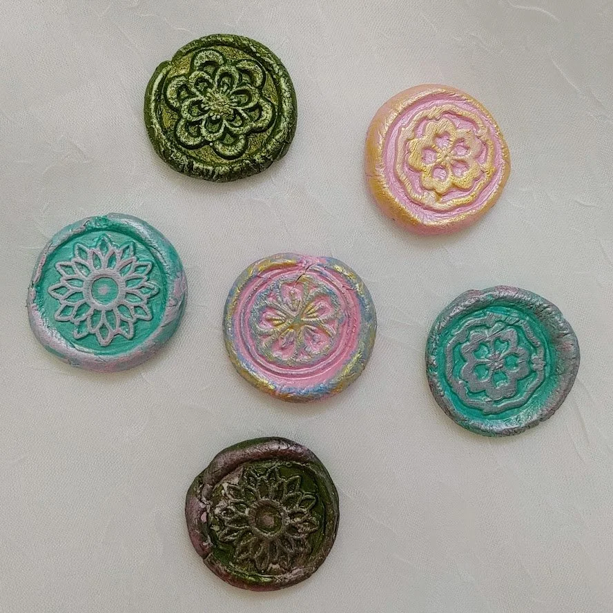 Video- Craspire Wax Seals in Air Dry Clay