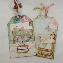 Video - Stuffed Babushka Tags - Inspired by Kerry @Whichcraft Doyoudo