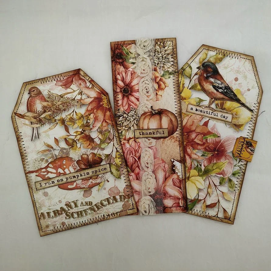 Video - Ephemera using Amazon Bubble Wrap - Crash Your TRASH - Ep 17 - Autumn Garden