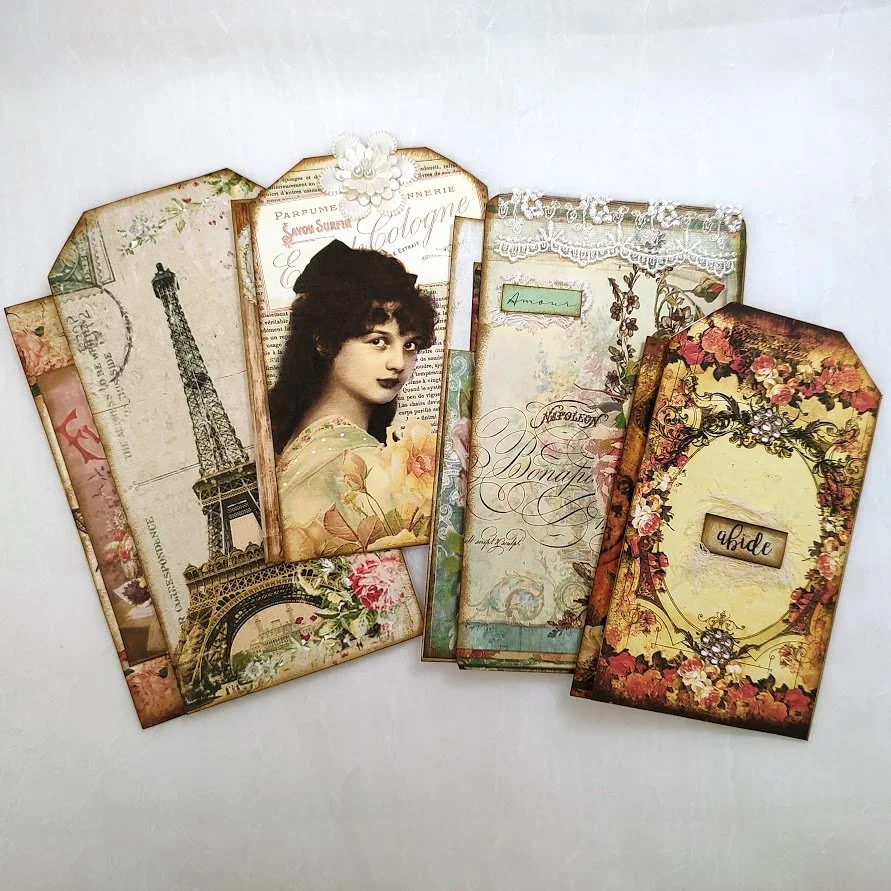 Video - Envelope Pocket Floppy Tag Thingy - Inspired by Scrapbooking With Me