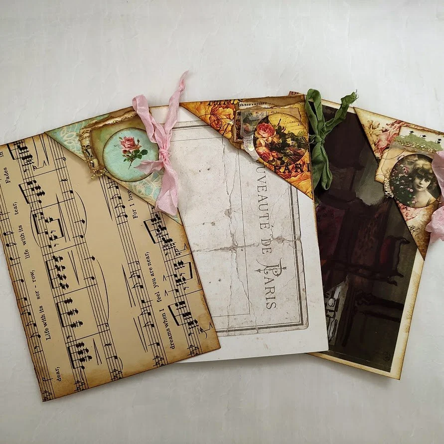 Video - Corner Hugger - Hidden Paperclip - Cluster - all in ONE - Paris Rose Journal