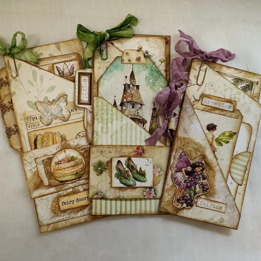 Video - Fairy Origami/Miura Fold Inserts - Fairy Magic Journals - Inspired by Amanda @Create with Scrimping Mommy