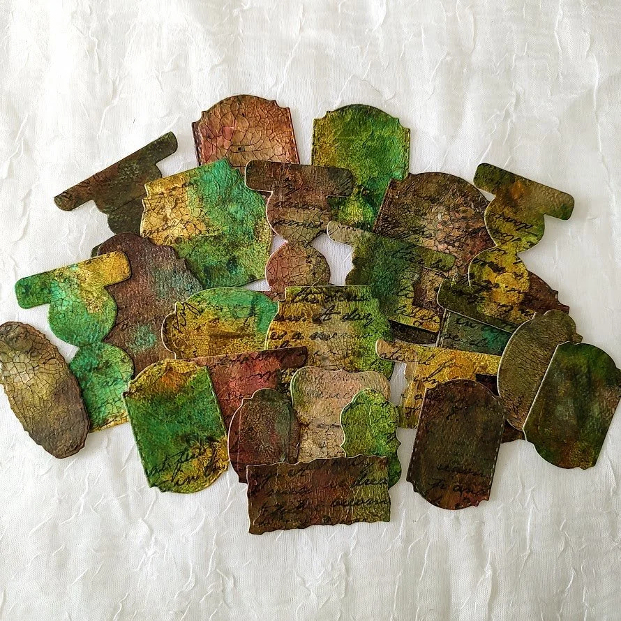 Video -Let's make some Mixed Media Tabs! - Fairy Magic Journals