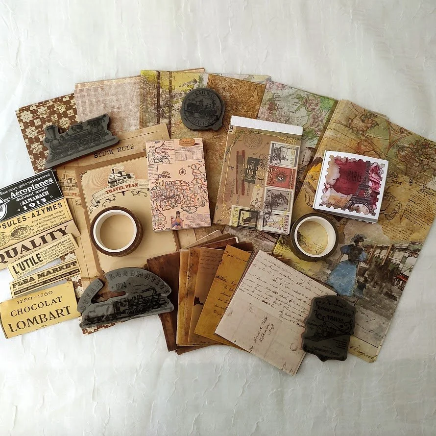 Let's take a peek at the January 2023 Your Creative Studio Box - Travel Themed