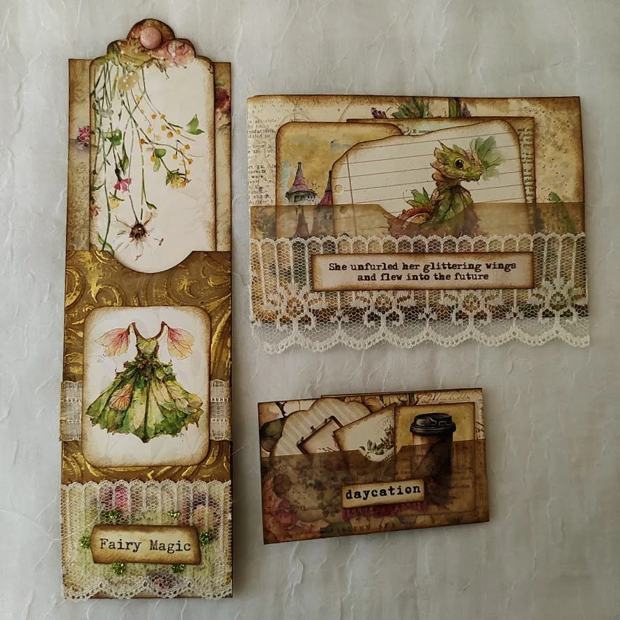 Video - Belly Bands with Wrap Around Writing Spaces - Inspired by Cori@CreatingwithScraps