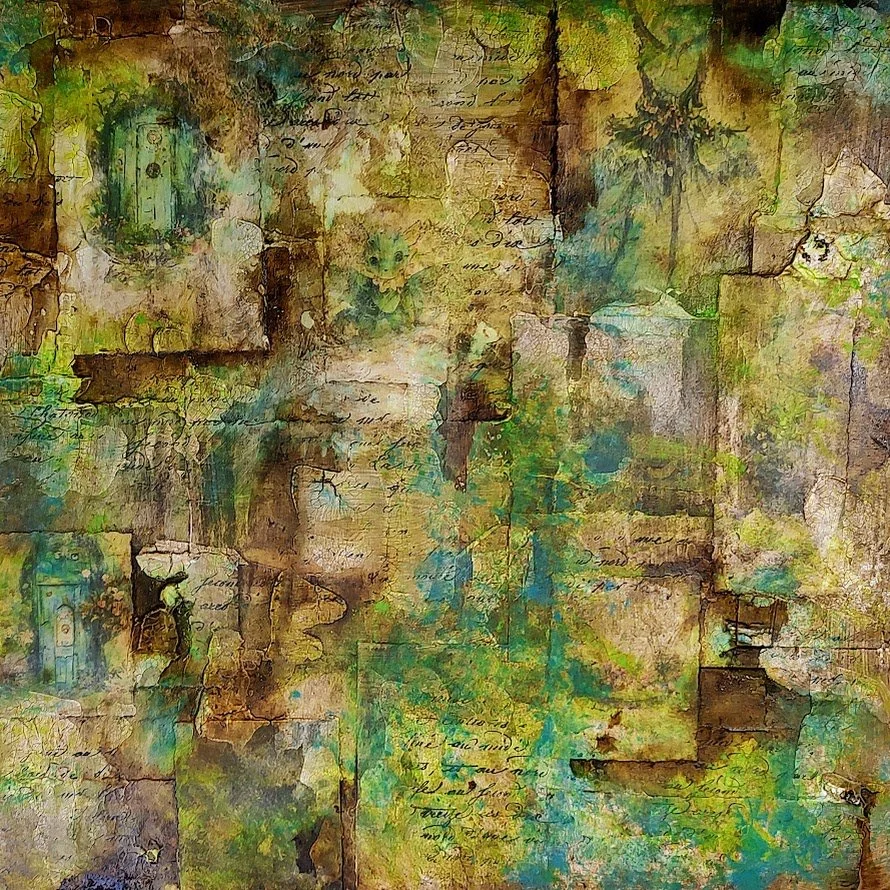 Video - Mixed Media Collage Master Board - Part 1 - Fairy Magic Journals