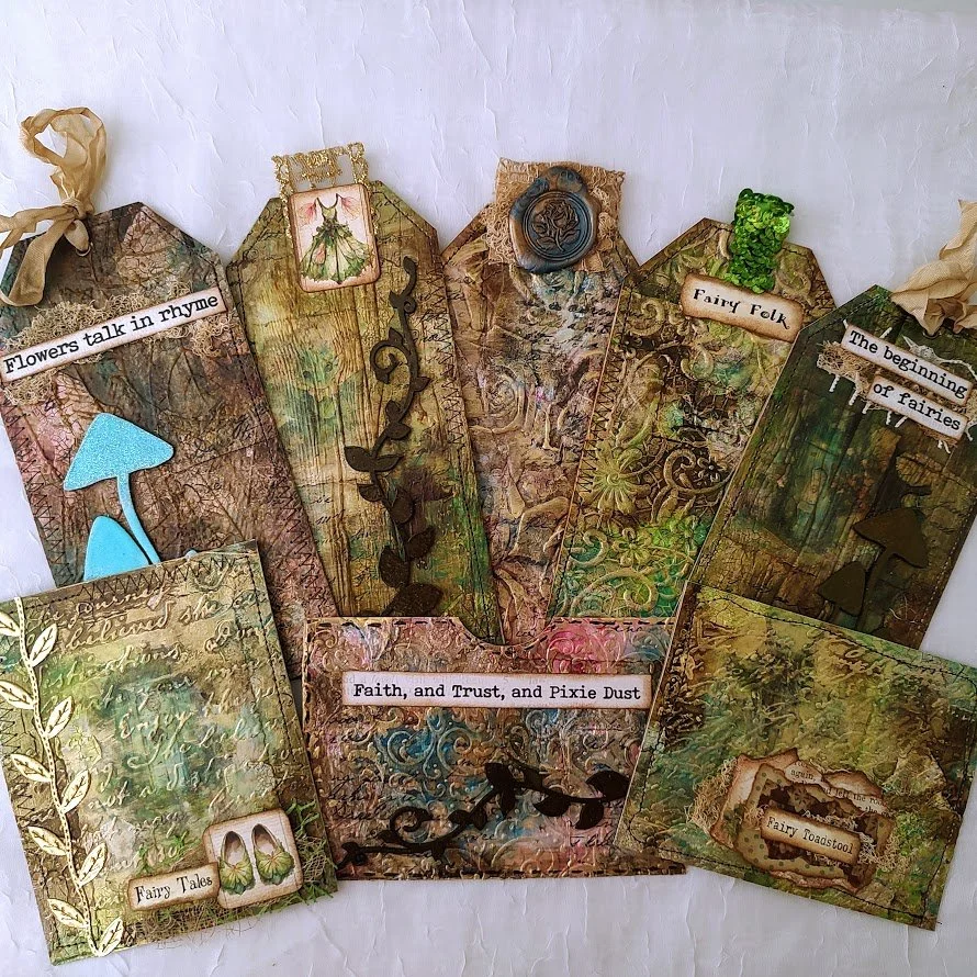 Video - Mixed Media Collage Master Board - Part 2 of 2 - Fairy Magic Journals