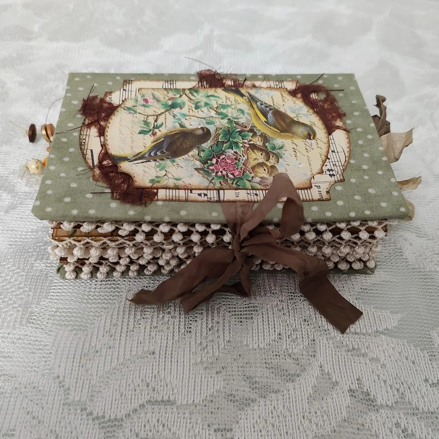 Video - Spring Birds Journal Flip Three - GDT Project @Fifi Digital Designs