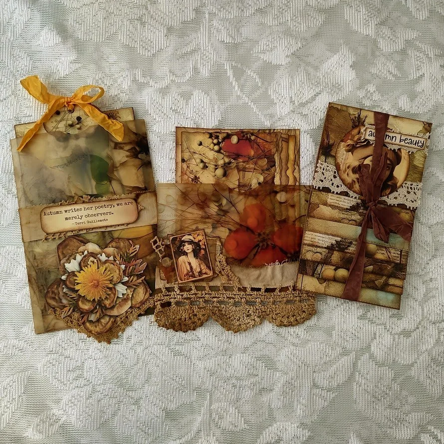 Video - 3 Styles of Waterfall Ephemera - Dried Gatherings Journal