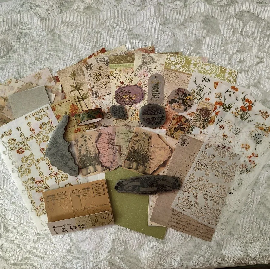 Video - Unboxing - Flower Themed September 2023 Subscription Box - https:ycvstudio.com