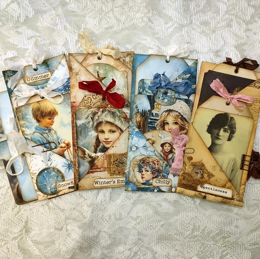 Video - Origami Belly Bands or Floating Ephemera - Inspired @ Create with Scrimping Mommy