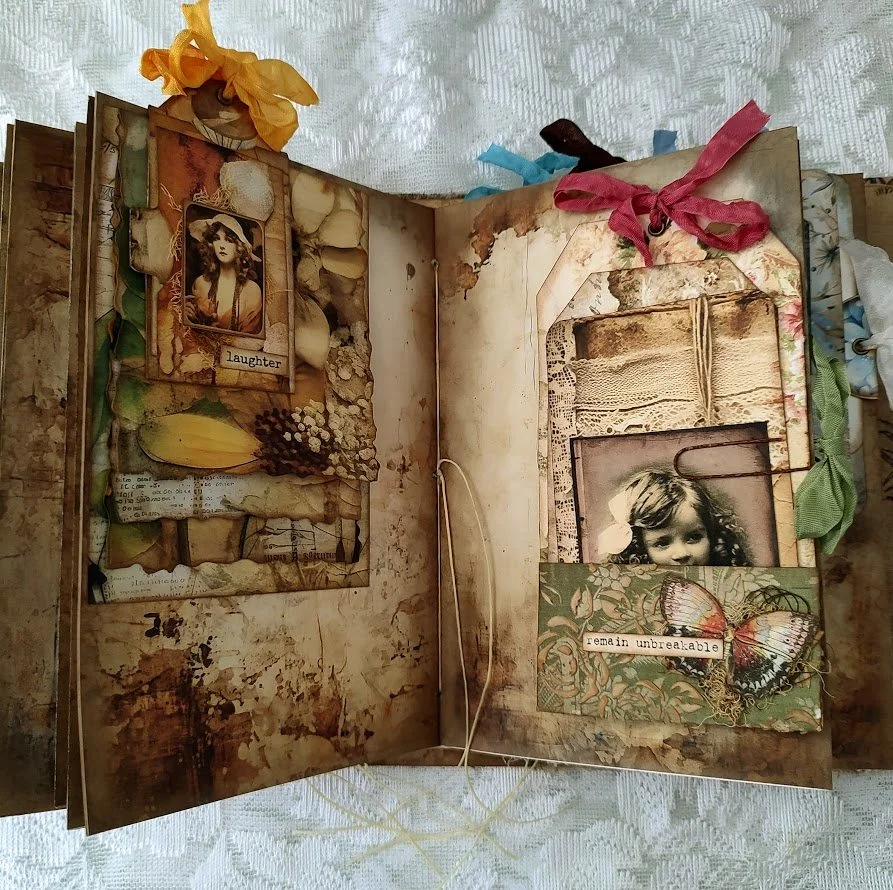 Video - Making a Reference Journal -Part 3 - Adding Pre-Made Ephemera