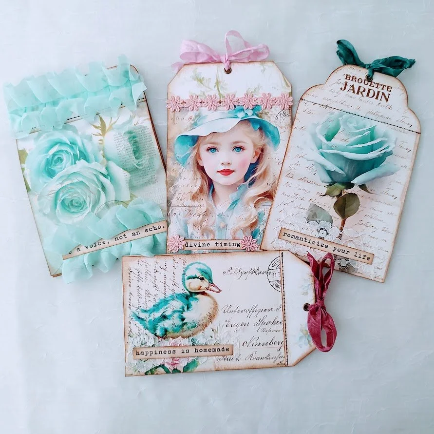 Video - Sweet & Fresh Spring Booklets - Inspired @FrenchCottageShabby