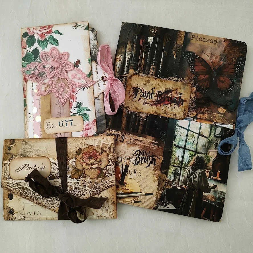 Video - Crash Your TRASH - Episode 22 - Faux Envelope, Small Rosey Tuck, &amp; "The Painter" Ephemera Holder