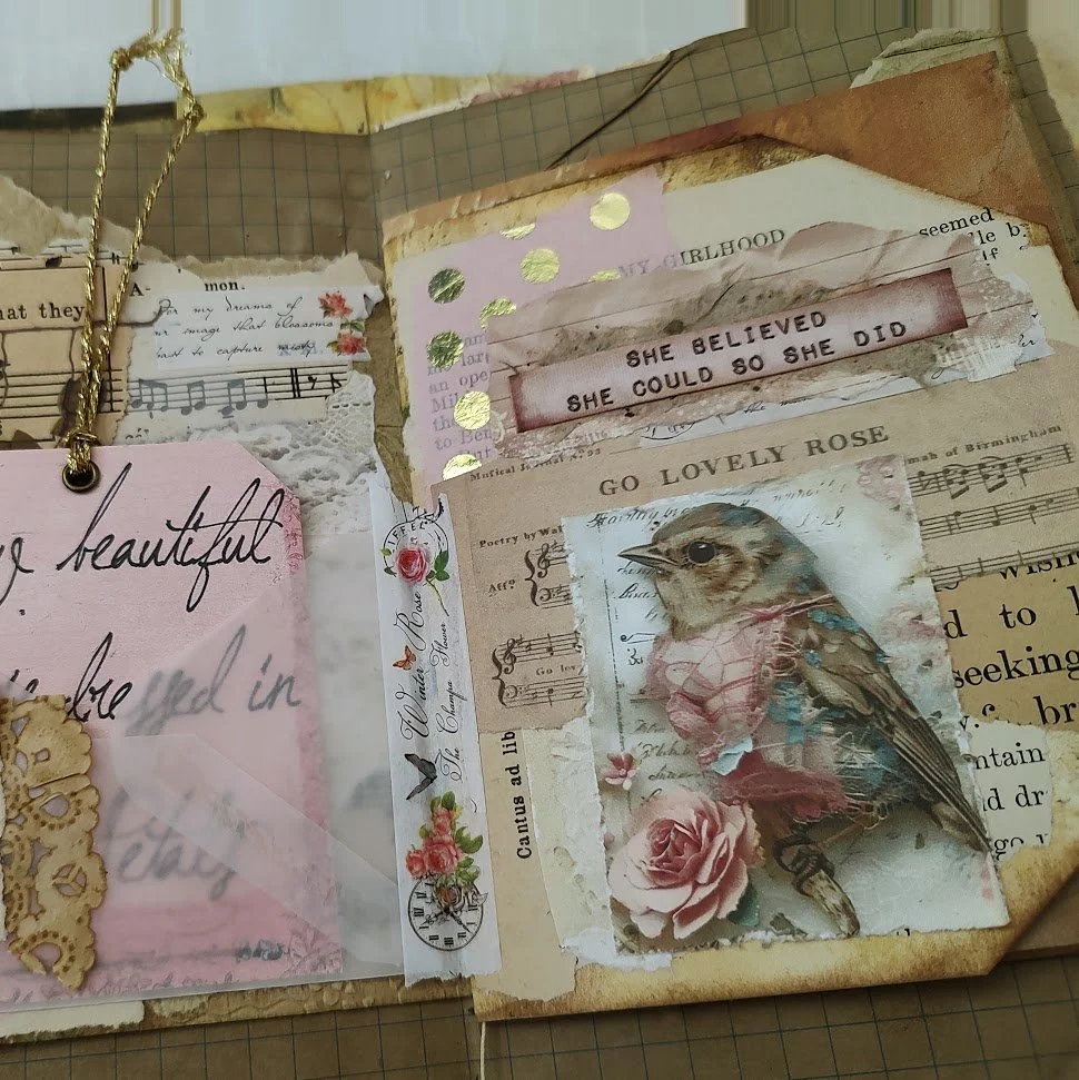 Video - Scrappy Art Journal Play - Episode 2