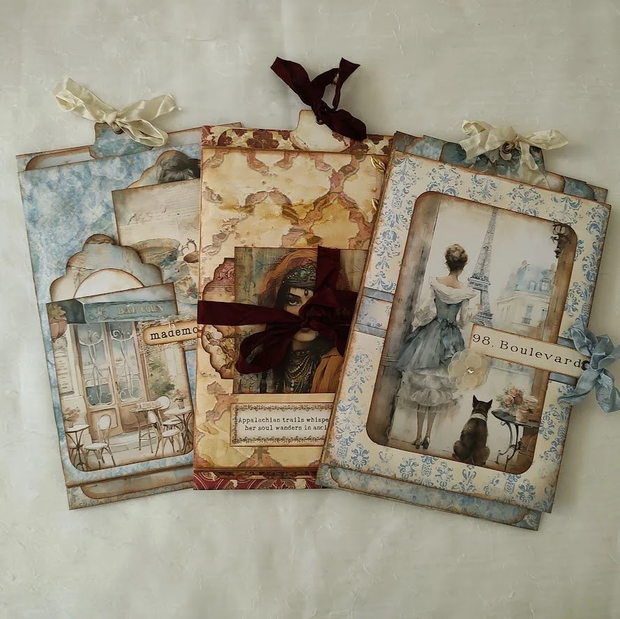 Video - Double Envelope Signature Layout - Ep 2 - Inspired @TreasureBooks