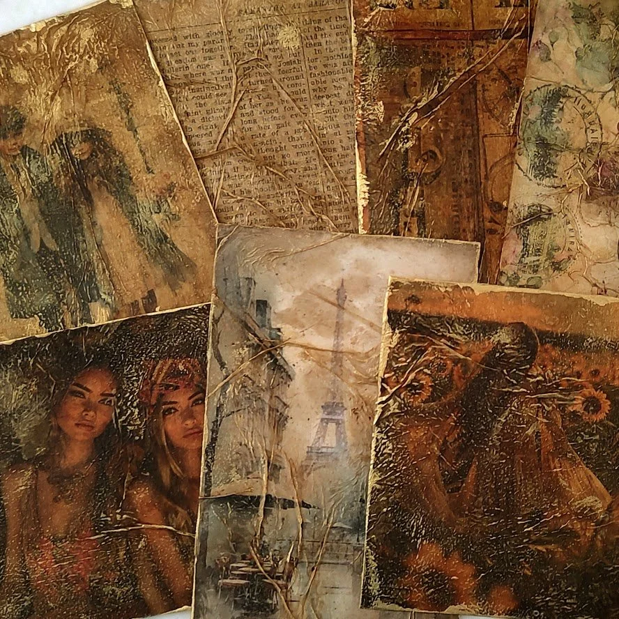 Video - Mixed Media 101 - Tea Bag Paper 3 Ways