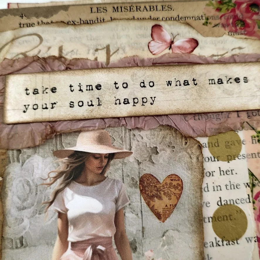 Video - #JunkJournalJanuary2025 - Creating Prompts 1-3- Cover, Envelope, &amp; Ticket