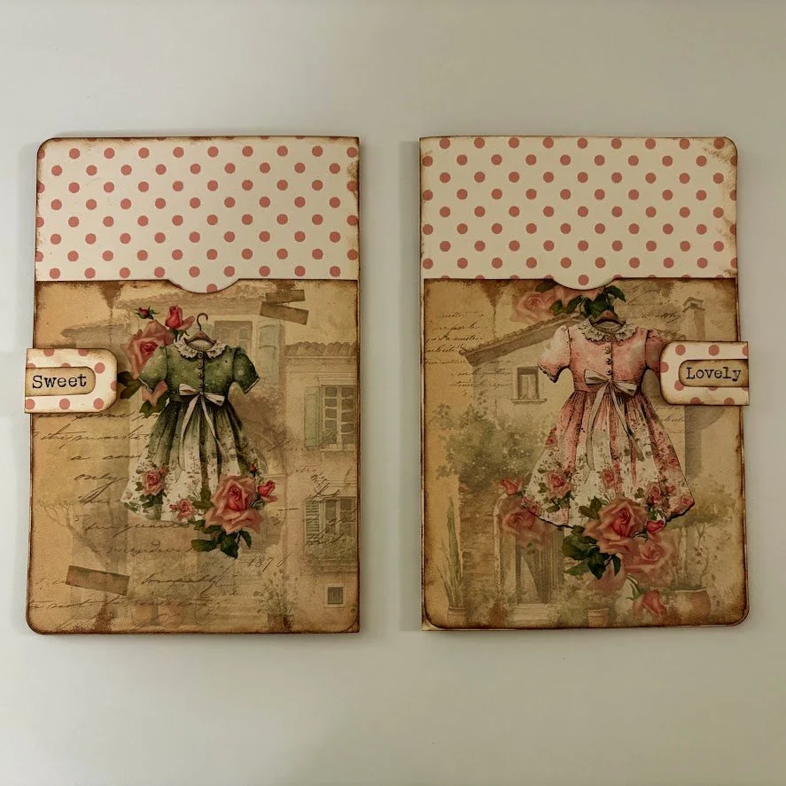 Video - EXPANSIVE Ephemera Goodie Pouches for Junk Journals - Beginner Journal Making Series - Part 9