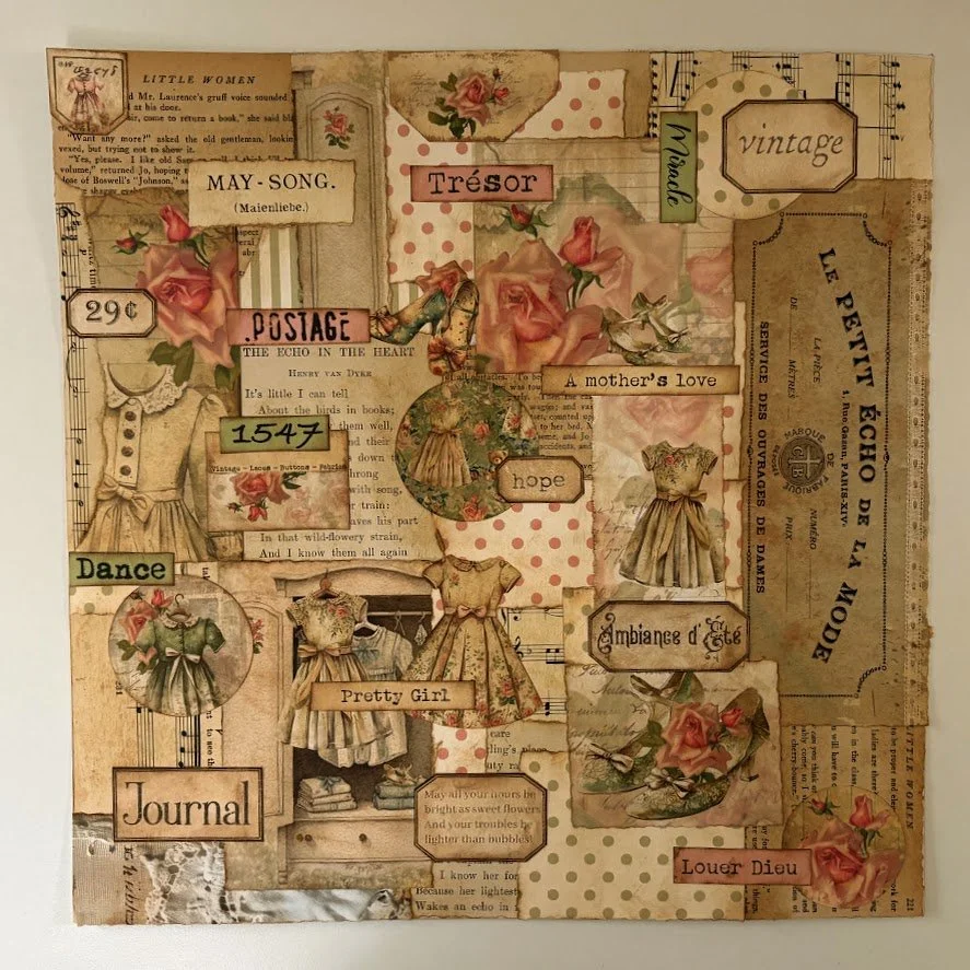 Video - Collage Master Board Magic | What Can You Make? | Pt 1- - Beginner Jink Journal Series ( 1 of 2 Master Board Project)