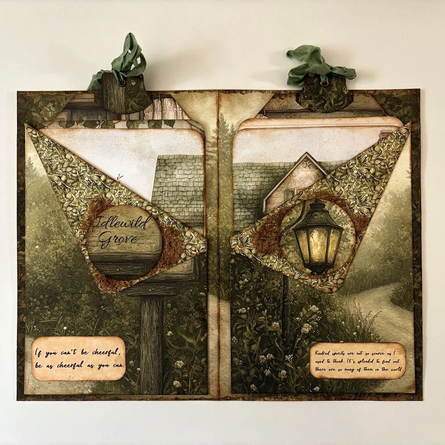 Video - Single &amp; Double Collared Stuffed Pockets | Page Ideas Series Ep 11 | Junk Journal FUN!