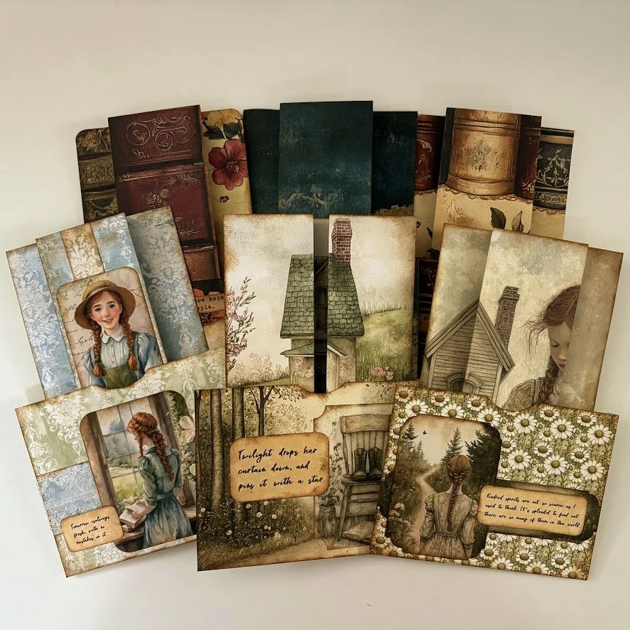 Video - Easy Card Maker Fold | Ephemera Writing Space + Matching Pockets