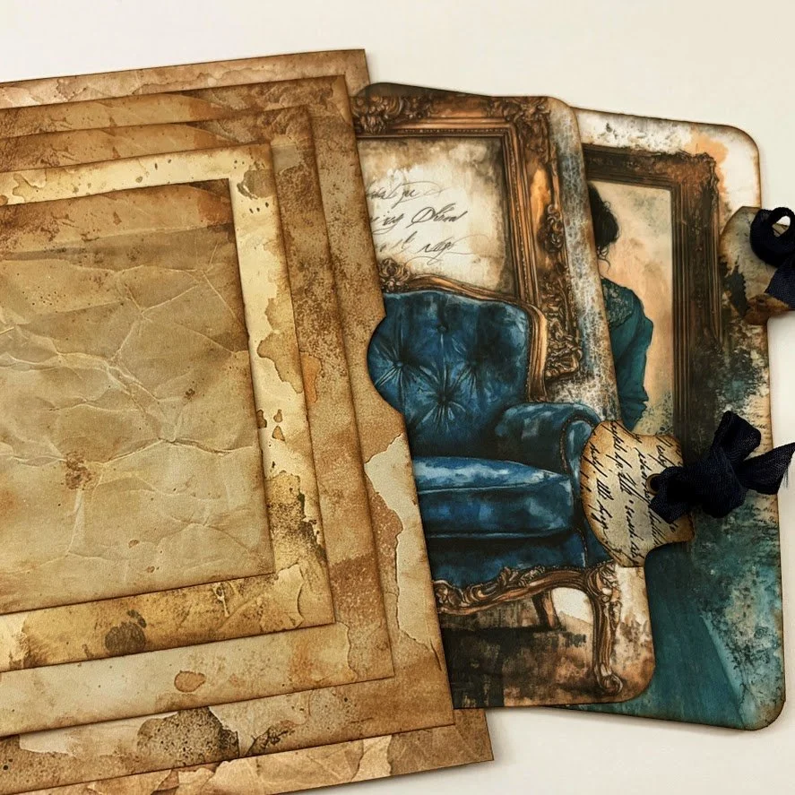 Video - EPIC Layered Writing Space! 18 Pages + Secret Pocket | Junk Journal Ideas Series - EP 12