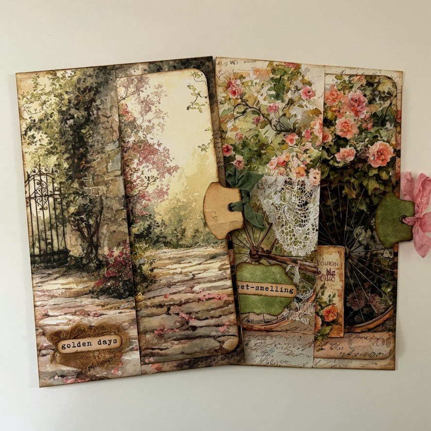 Video - Seamless Page Pocket | Beginner-Friendly | Spring Junk Journal Challenge! #SpringJJJoy2025