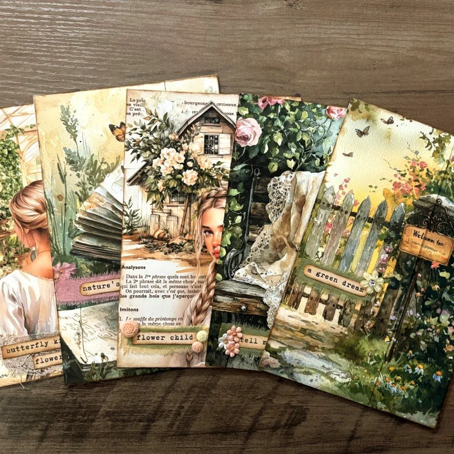 Video - Super Secret Writing Spaces! | Easy &amp; Fun Junk Journal Ephemera | #SpringJJJoy2025