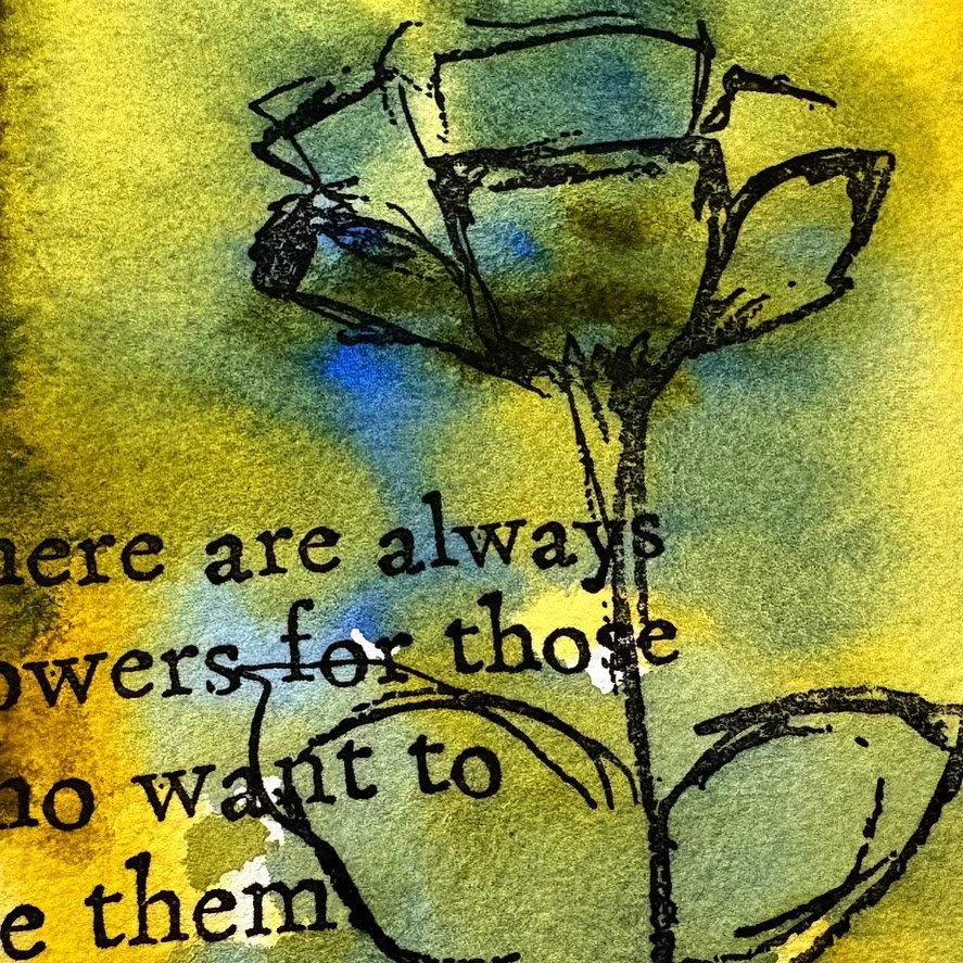 Video - Magical Watercolor Journal Cards | Easy Wash &amp; Stamp Technique | #SpringJJJoy2025