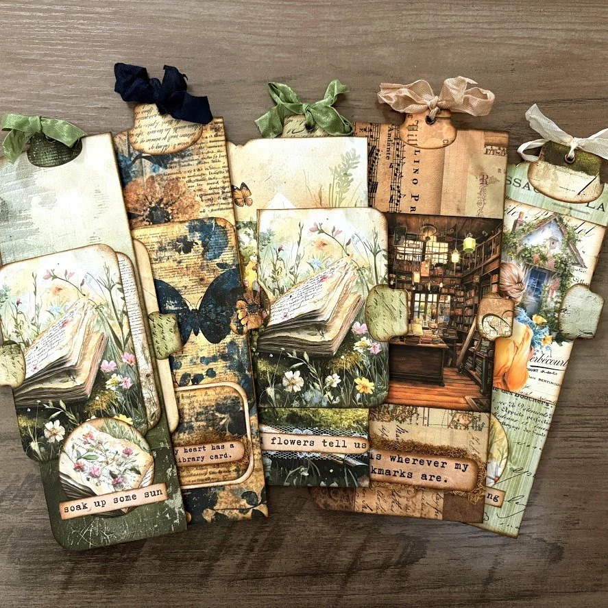 Video - Magnetic Page Edgers that TRAVEL! | Tabs, Pockets &amp; Hidden Writing Space | #SpringJJJoy2025