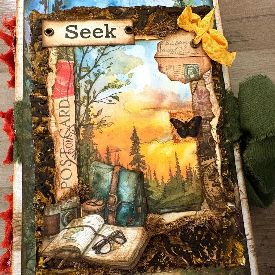 Video - Vintage Subscription Box UNBOXING + Travel Journal Topper! | ycvstudio.com